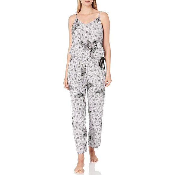 Josie by Josie Natori Challis Print Sleep Jumpsuit - Picture 1 of 6